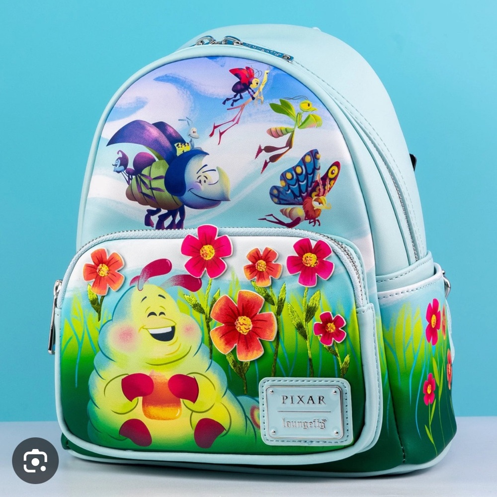 Loungefly x Disney Pixar A Bugs Life Earth Day Mini Backpack